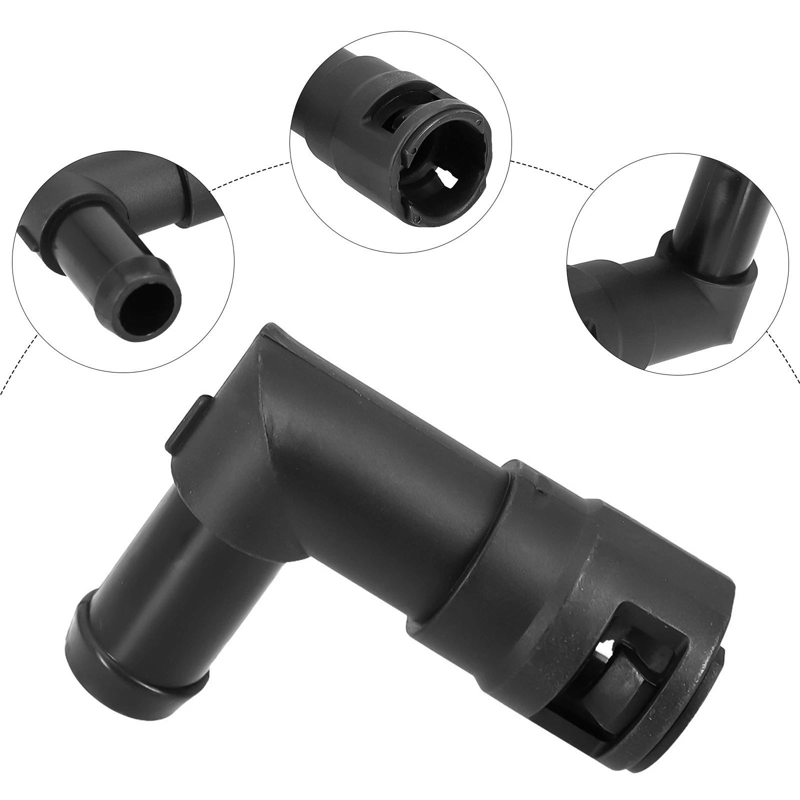Heater Hose Junction Connector for Vehicle (1 Pc)