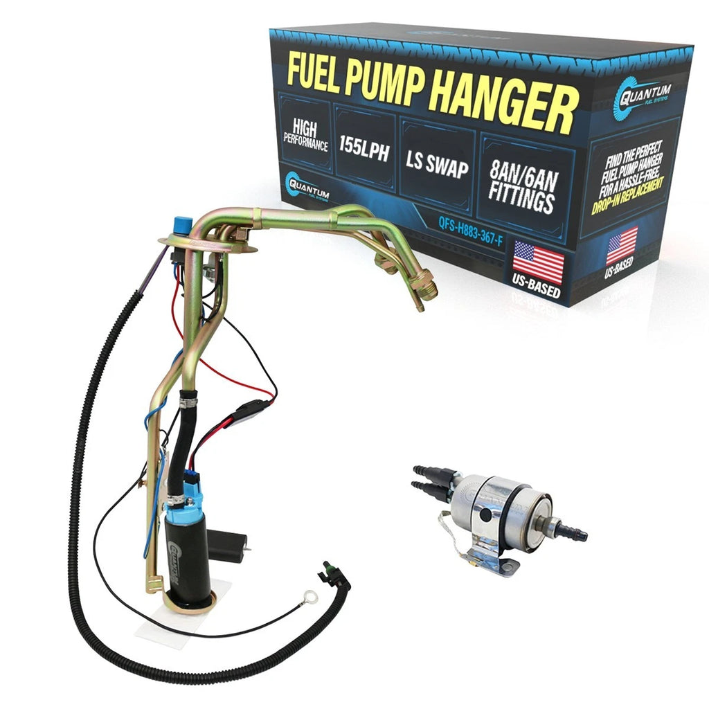 Fuel Pump Hanger + Send + Filter for Chevy GMC (1988–1995) 155LPH AN Fitting