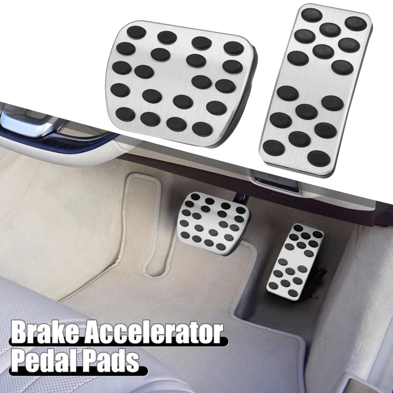 Brake Accelerator Pedal Pad Kit for Mercedes-Benz A B CLA GLA Class (2013–2024)