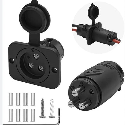 Waterproof 70A Trolling Motor Connector for Marine Boats (2010–2023)