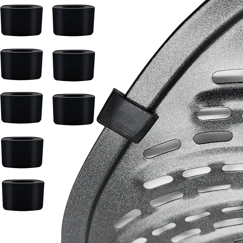 Set of 4 Silicone Steaming Sheet Corners for Air Fryer