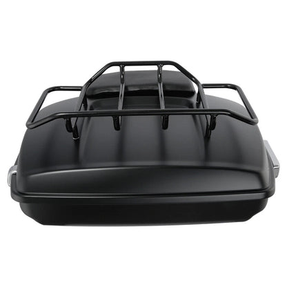 Matte Razor Trunk Pad Rack Mount for Harley CVO Road Street Glide (2014–2026)