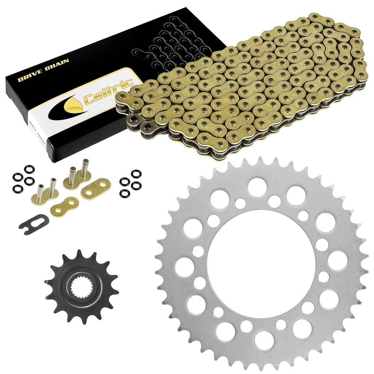 Drive Chain and Sprockets Kit Heavy Duty for Honda TRX200 TRX200D (1990–1997)