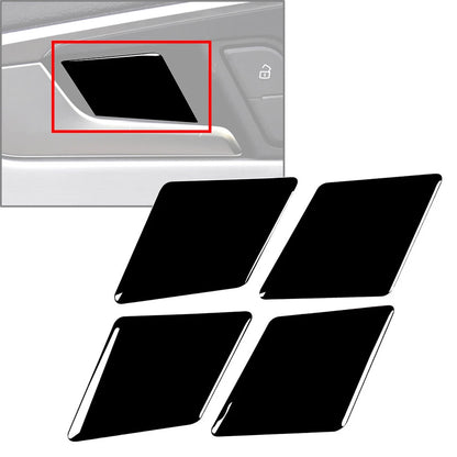 Piano Black Door Handle Inner Bowl Cover Trim for Audi A4 A5 (2016–2023)