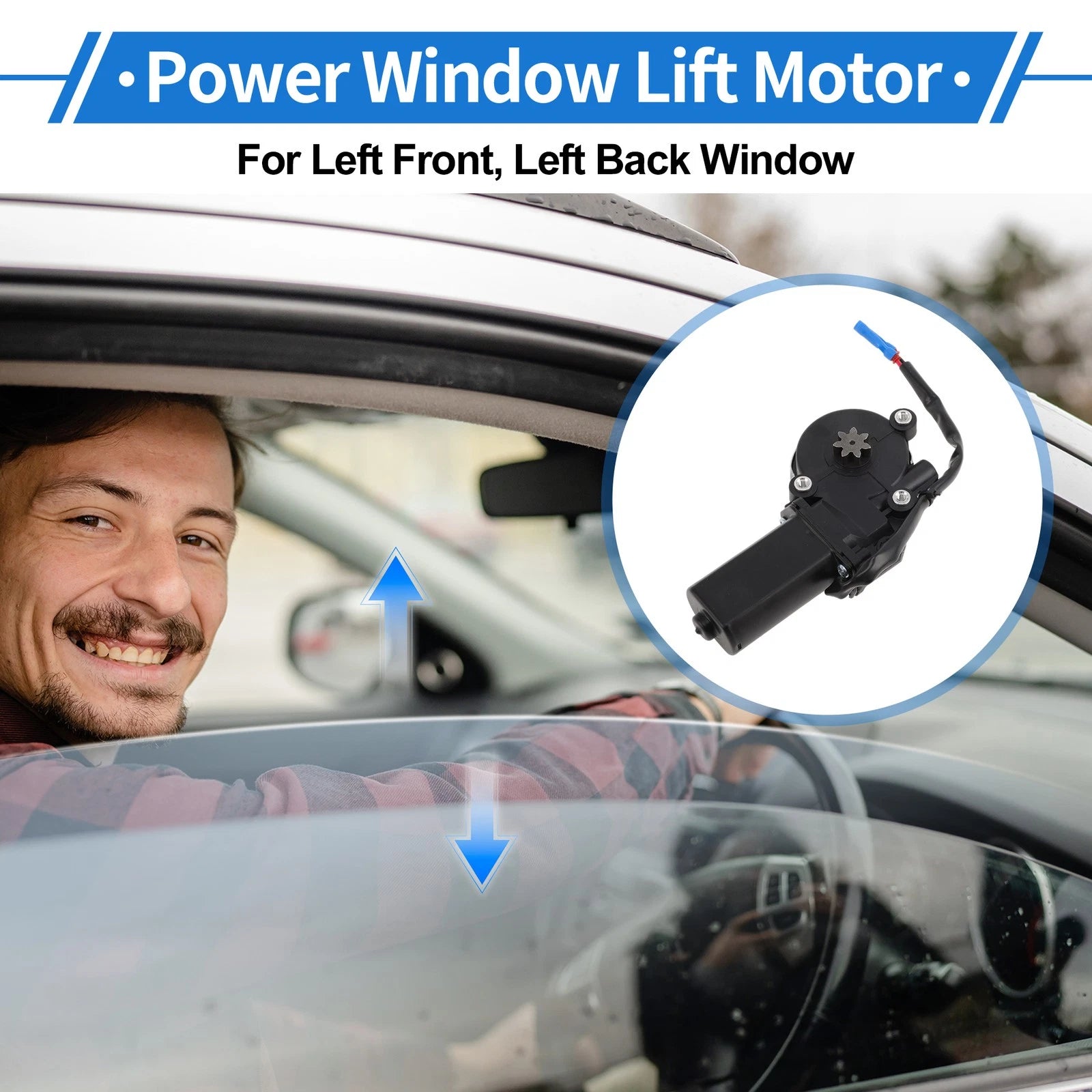 Power Window Regulator Lift Motor Replacement for Chevrolet Nova (1987–1988)