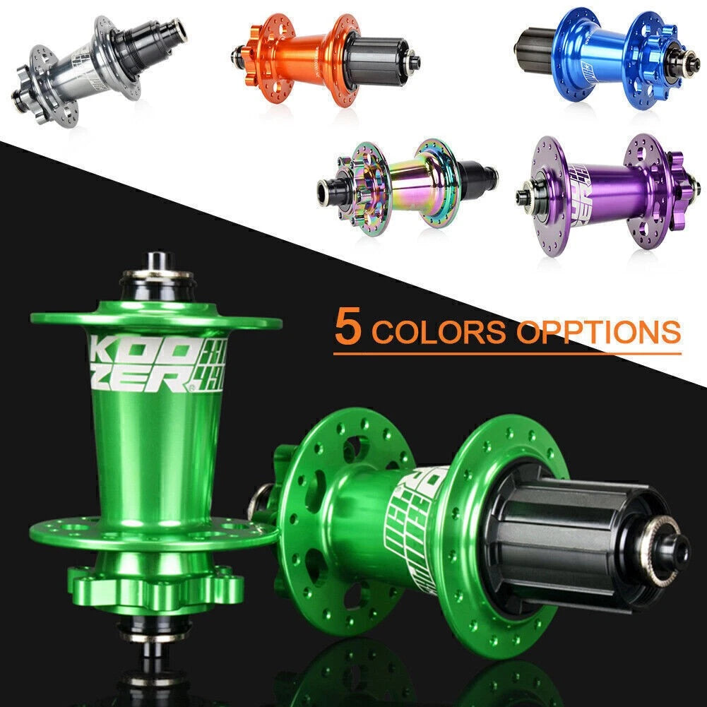 Koozer XM490 Pro MTB Bike Mountain Disc Hub 32H 72 Clicks 6 Pawls