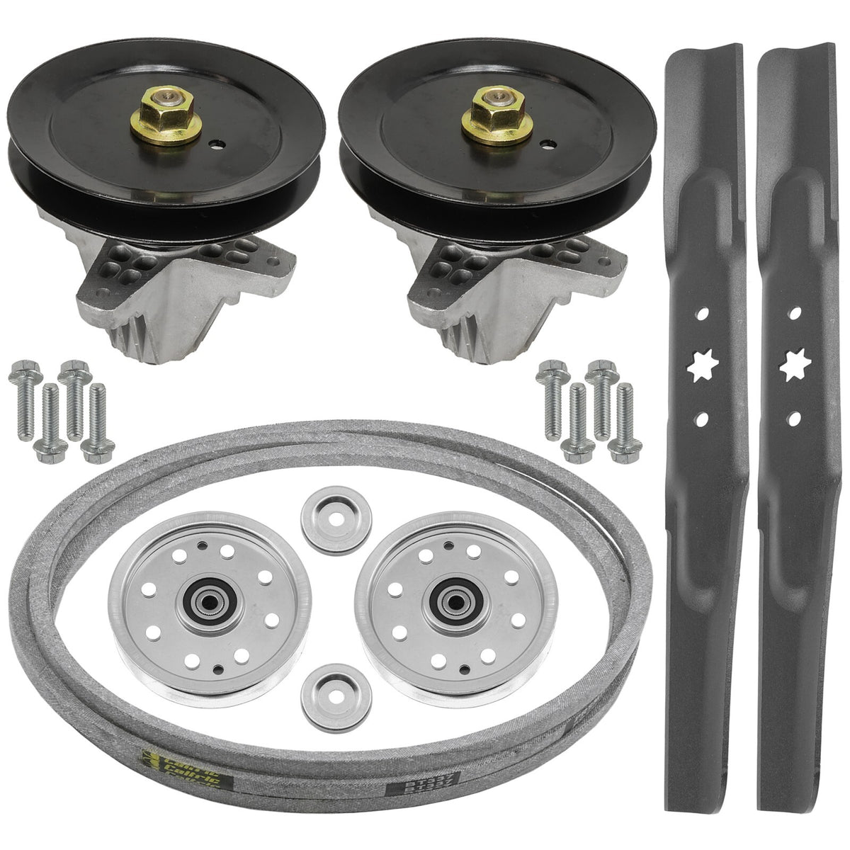 Spindle Blade Pulley and Belt Replacement for MTD (2000–2009)