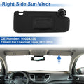 Right Side Sun Visor Replacement for Chevrolet Cruze (2011–2019) Black