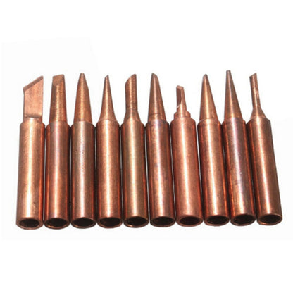 10X 900M-T Soldering Tips for Electric Iron (Compatible with )