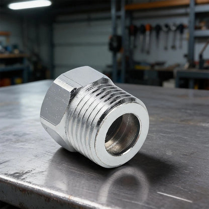 3/8" Female to 1/2" Male Brass Pipe Connector for Pipe Connection