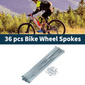 Bicycle Spokes Nipple Set 45 Steel Galvanized 241mm Universal (2000–2099)