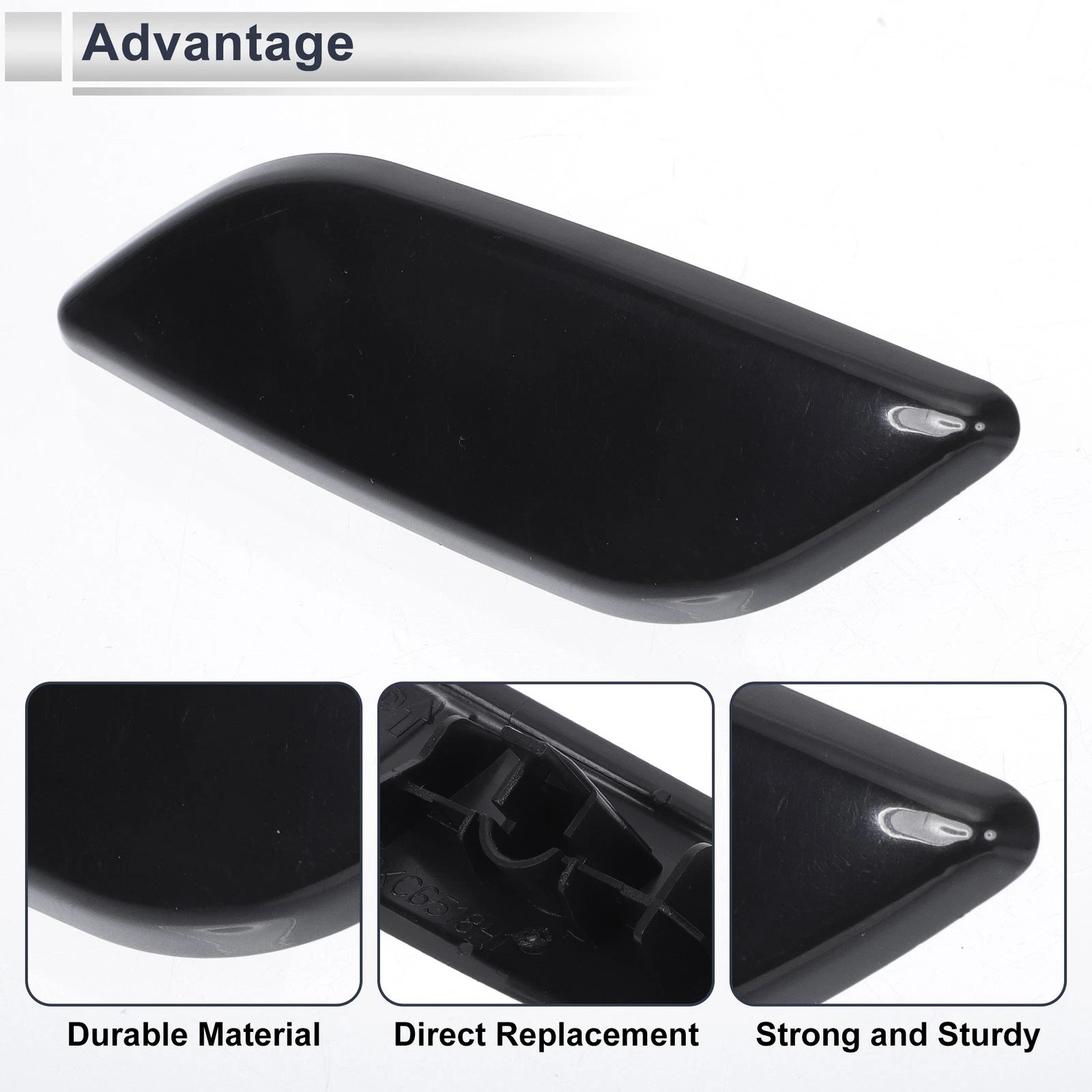 Headlight Washer Nozzle Cover Cap for Mazda 3 M3 Axela (2004–2009)