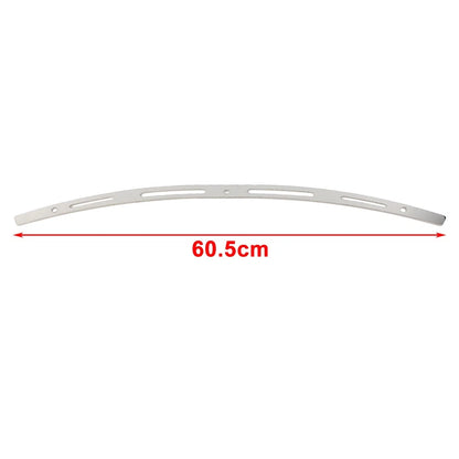Chrome Slotted Batwing Windshield Molding Trim for Harley Touring FLHT (2014–2019)