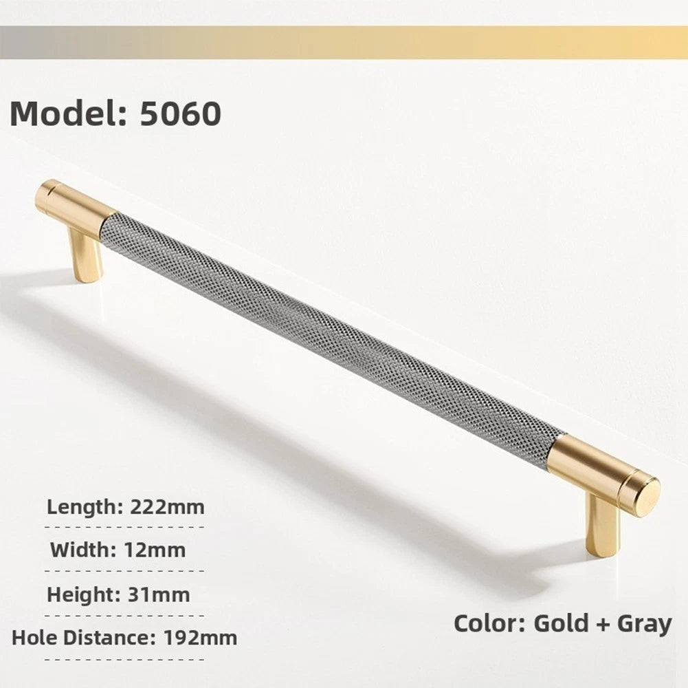 Cabinet Handles Extended Design for Wardrobe Doors (5060 Spacing)