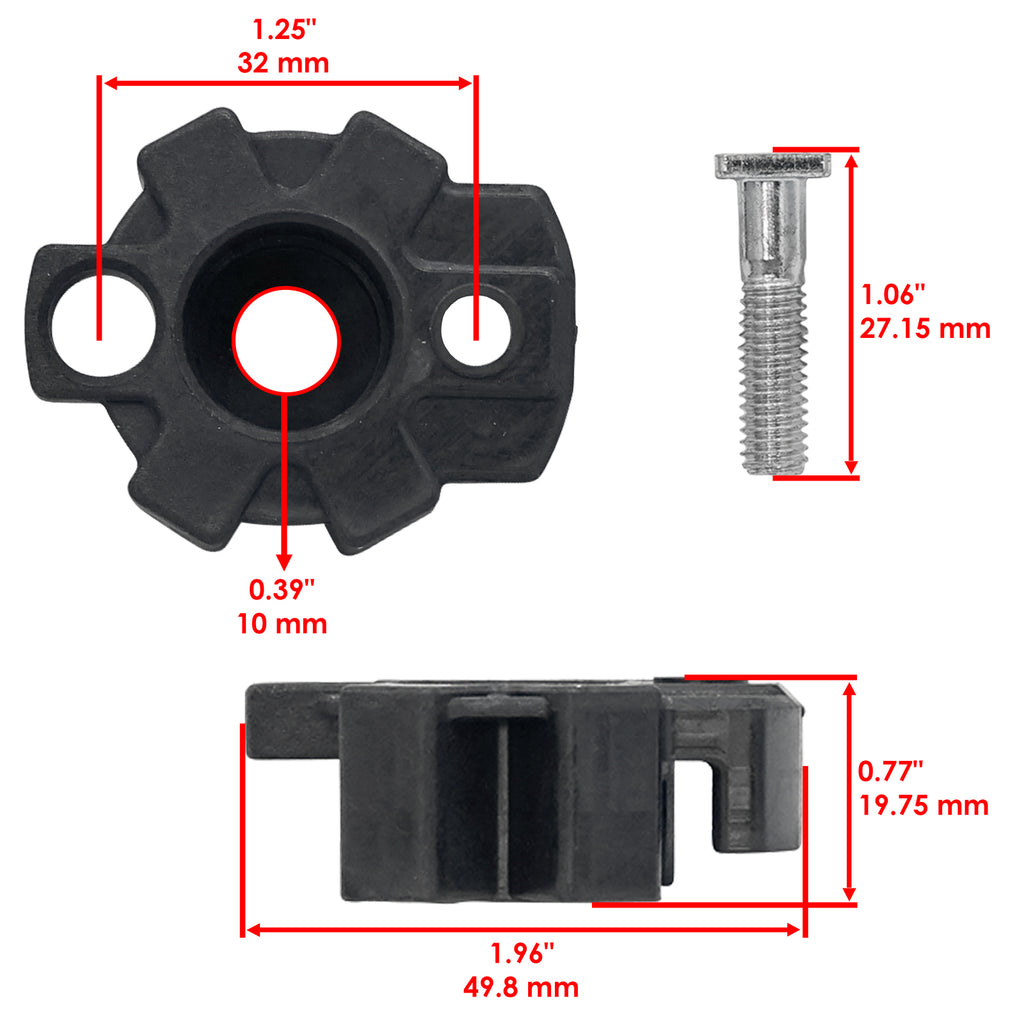 Starter Repair Kit Replacement for Suzuki KingQuad 400 LT-A400 (2008–2024)