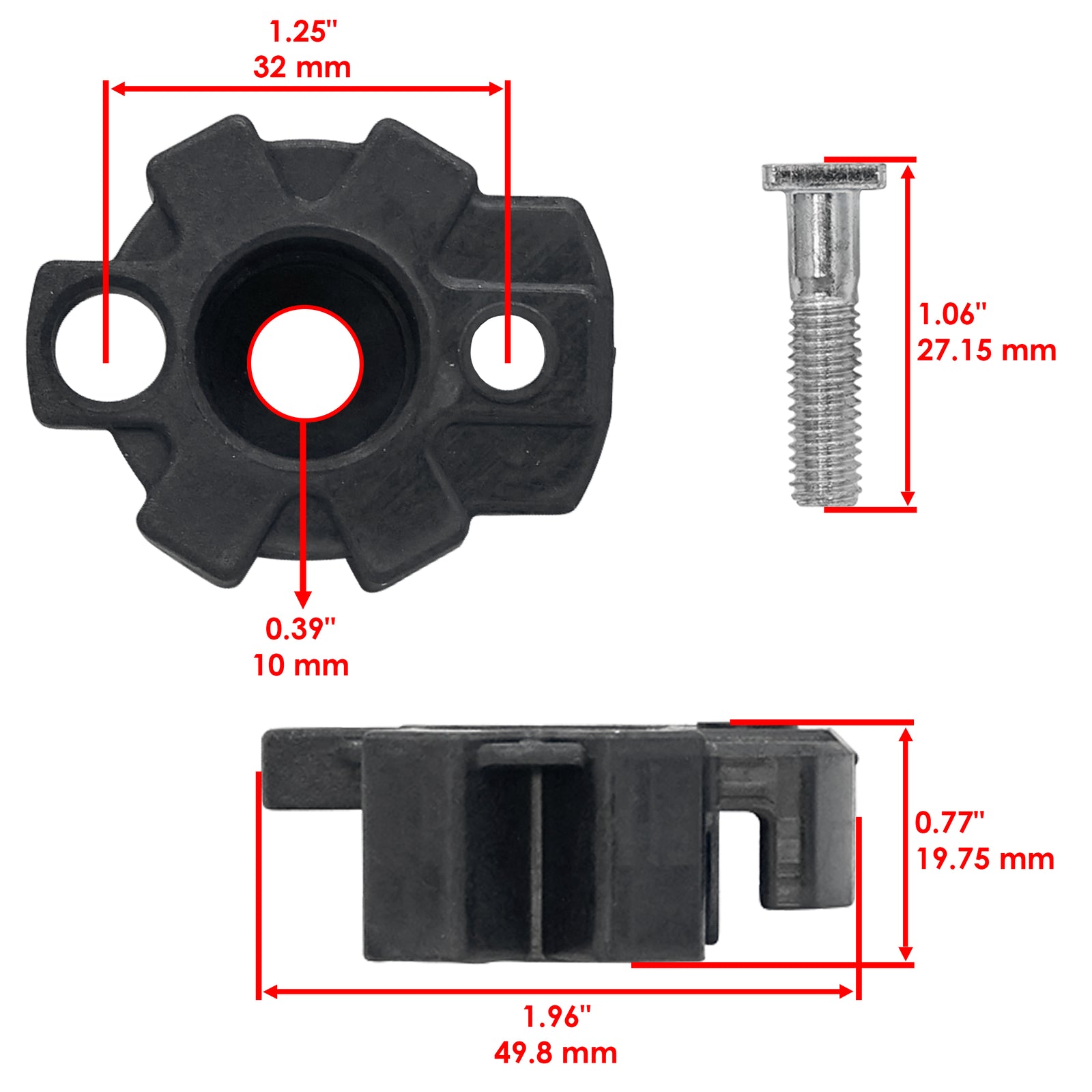 Starter Repair Kit Replacement for Suzuki KingQuad 400 LT-A400 (2008–2024)
