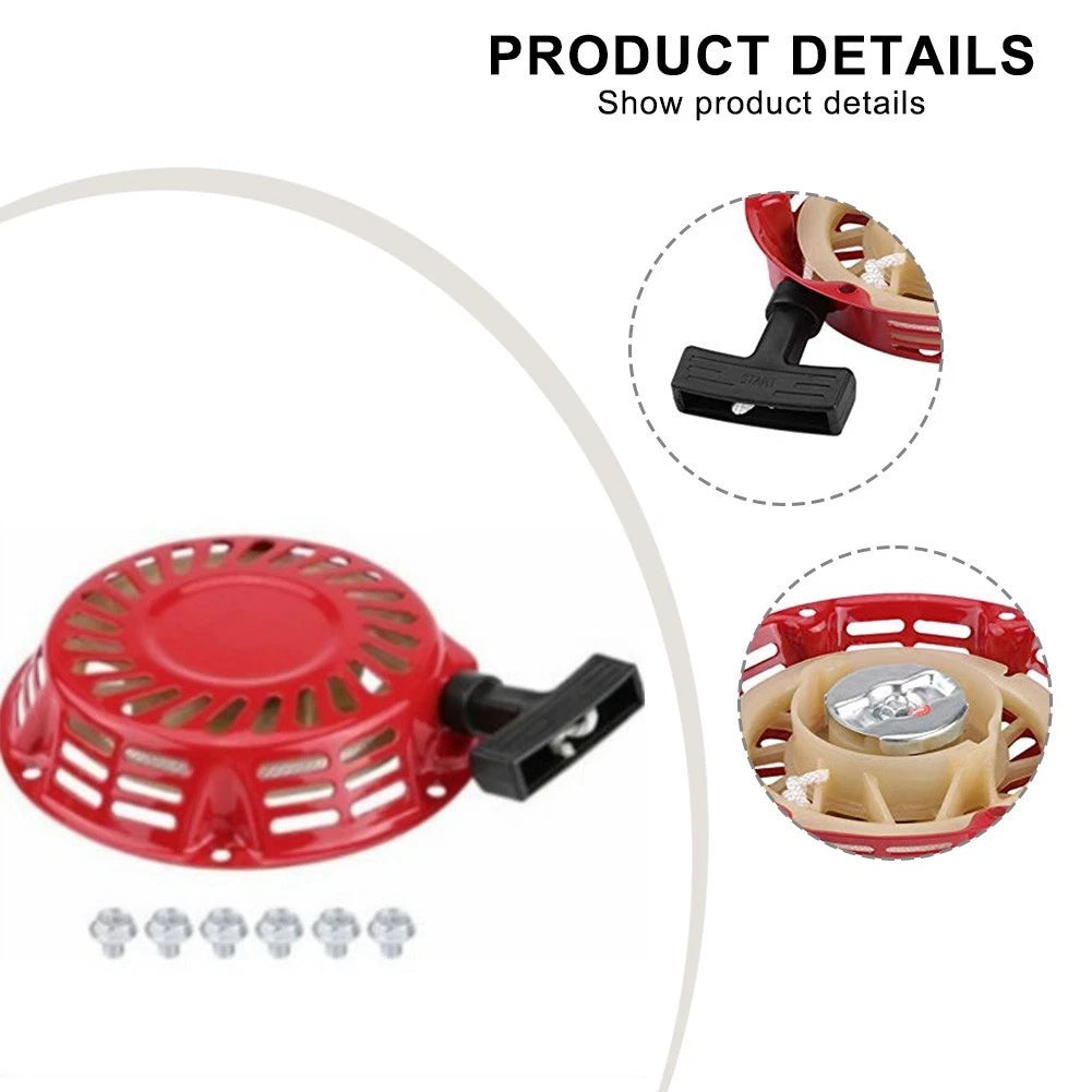 Pull Start Assembly for 2kw Petrol Generator (Recoil Starter Replacement)