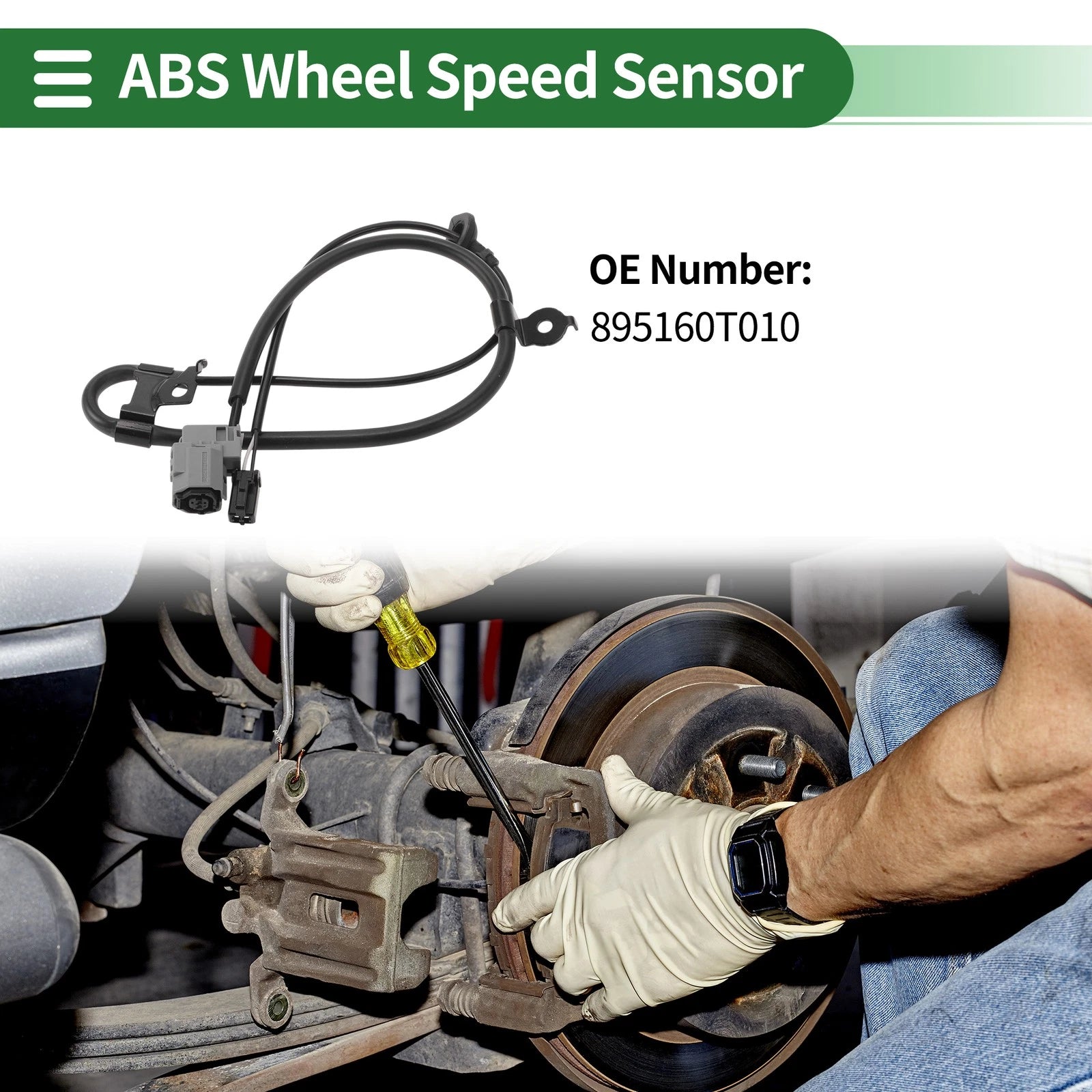 ABS Wheel Speed Sensor Replacement for Toyota Venza (2009–2015)