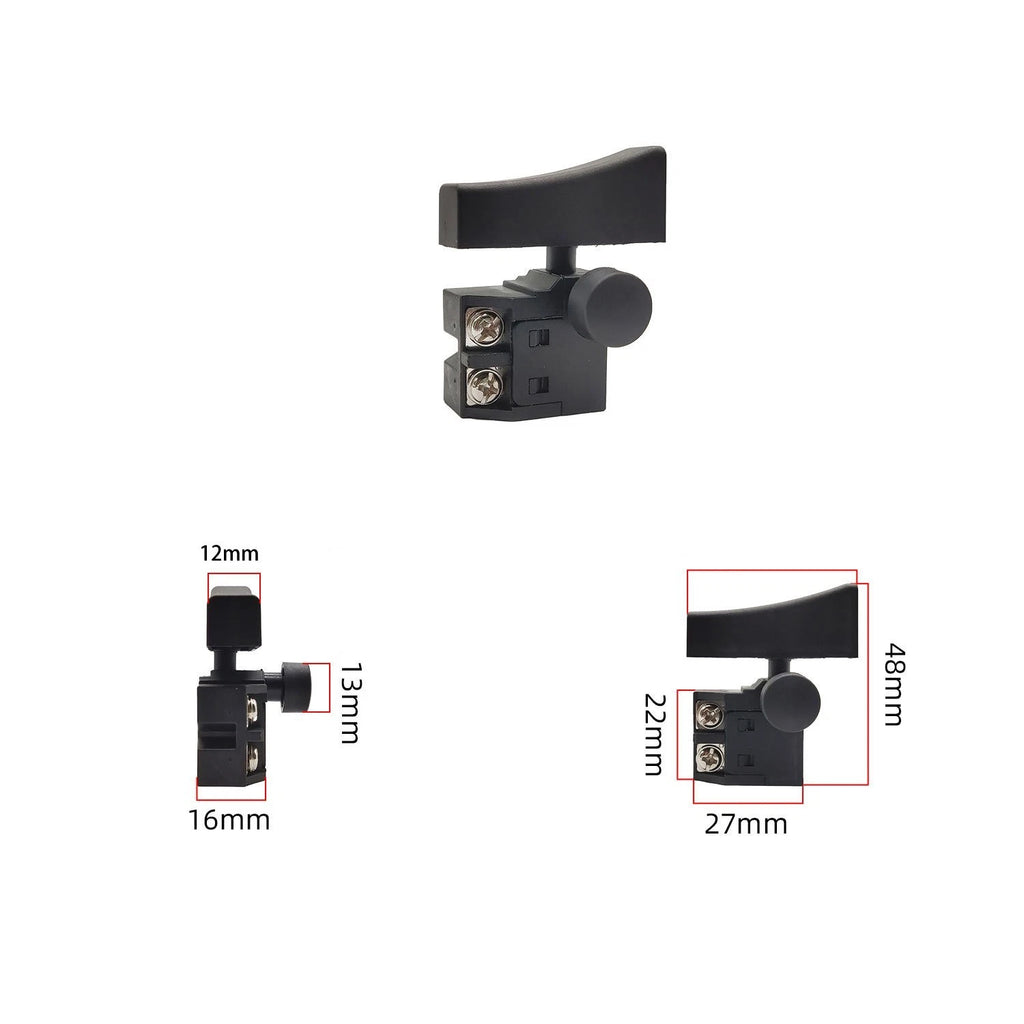 Chainsaw Safety Lock Trigger Switch for Repair (Metal Plastic Construction)
