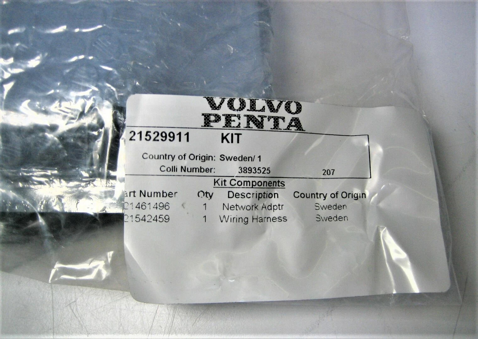 Analog Key Interface Network Adapter Harness Kit for Volvo Penta (21529911)