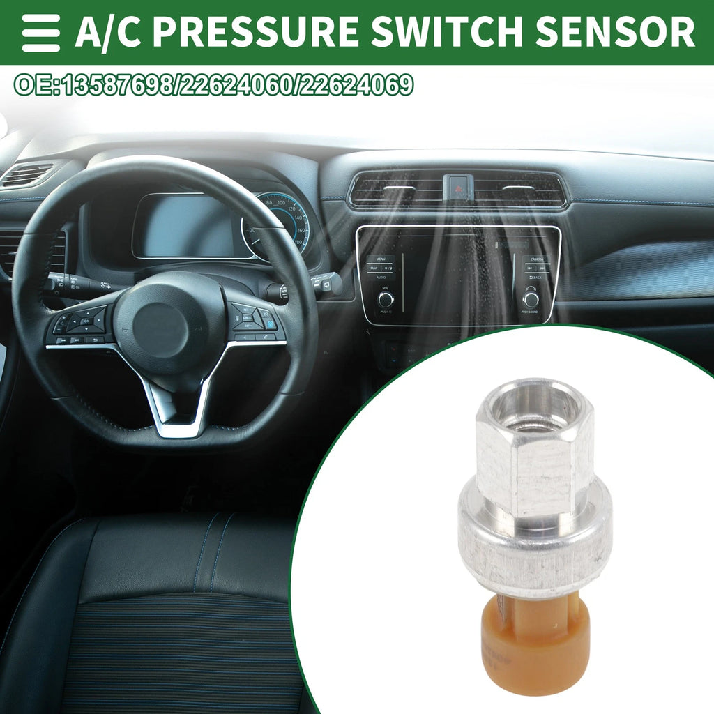 A/C Pressure Switch Sensor for GMC Sierra 1500 (2011–2013) OEM Replacement