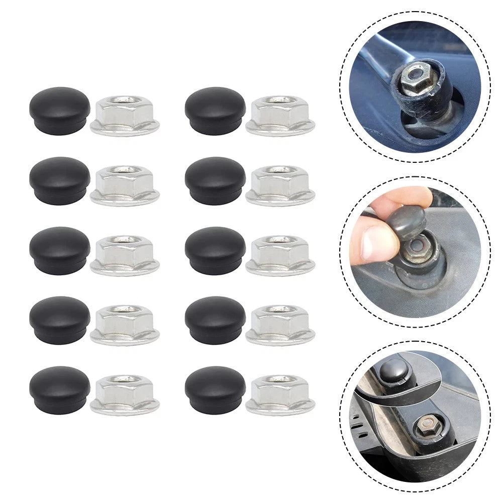 20 Piece Wiper Nut Cap Set for Cars (Latest Models)