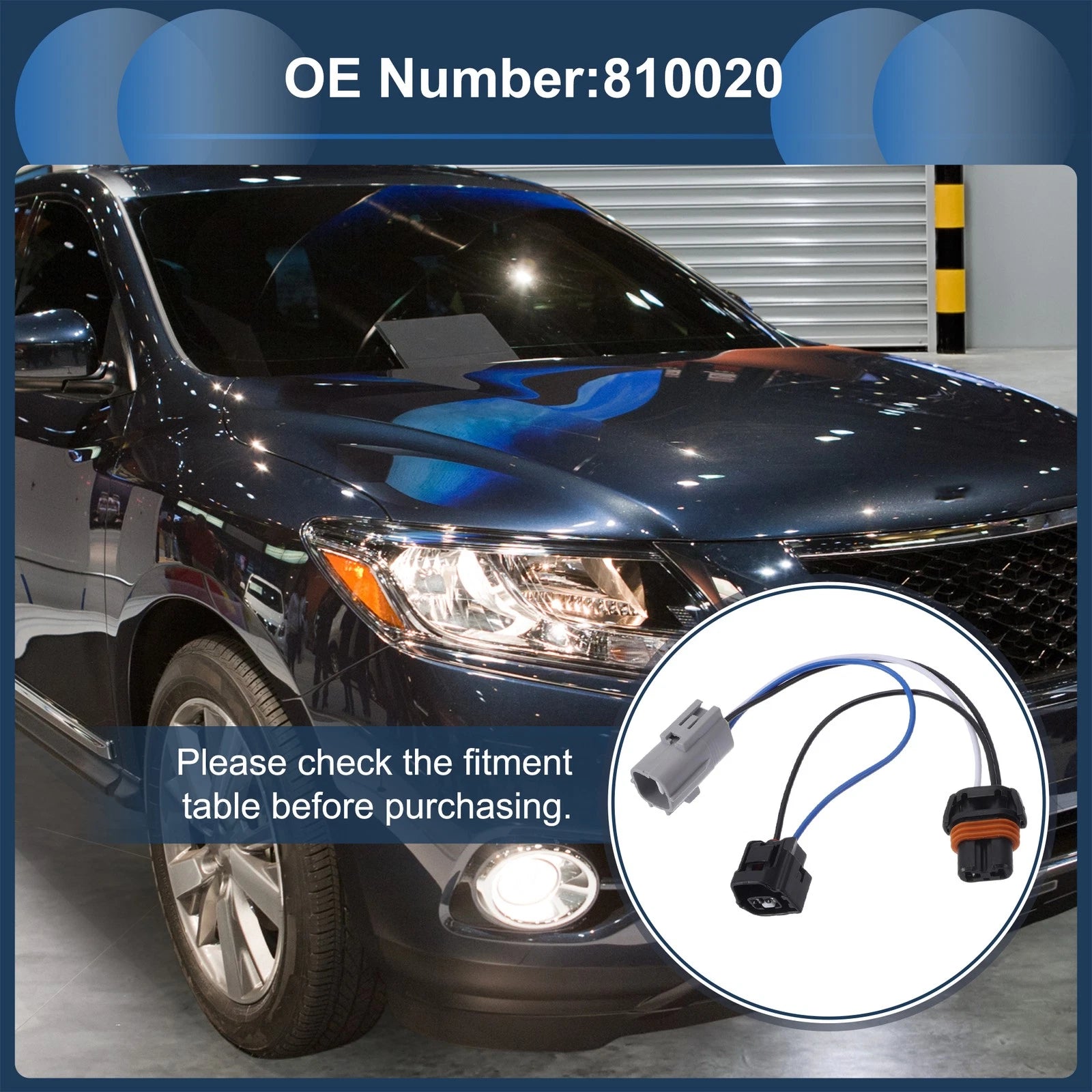 Headlight Wiring Harness Assembly for Toyota 4Runner (2021–2023)