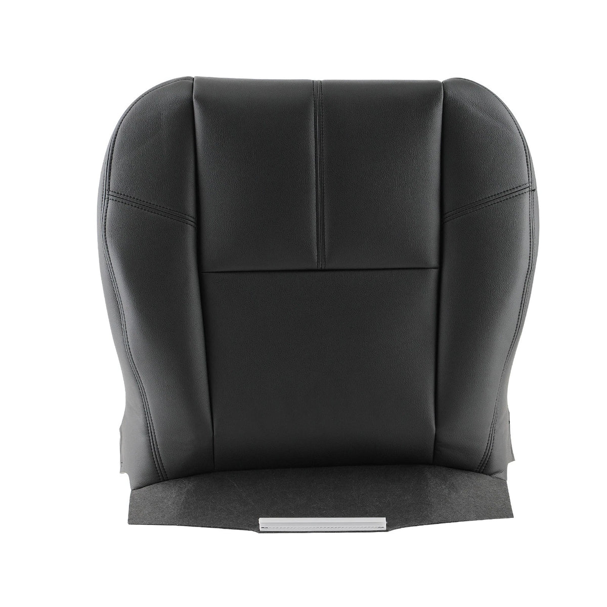 Bottom Leather Seat Cover Set for GMC Yukon XL 1500/2500 (2007–2012) Black