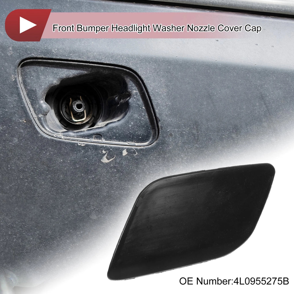 Front Left Washer Nozzle Cover Cap Replacement for Audi Q7 (2007–2009)