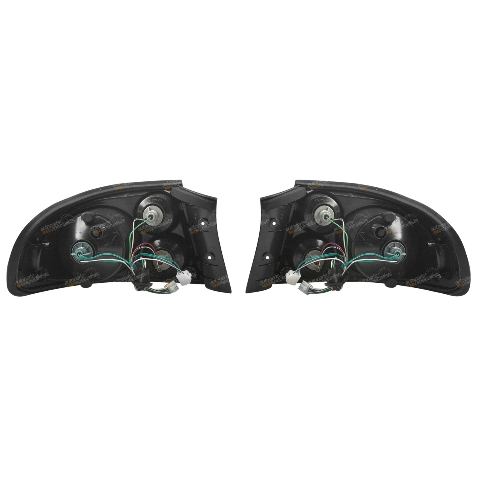 Altezza LED Tail Lights Black for VT VX Commodore Monaro (1997–2006)