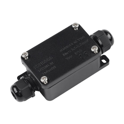 2 Way Waterproof Junction Box IP66 Cable Connector for Outdoor Use