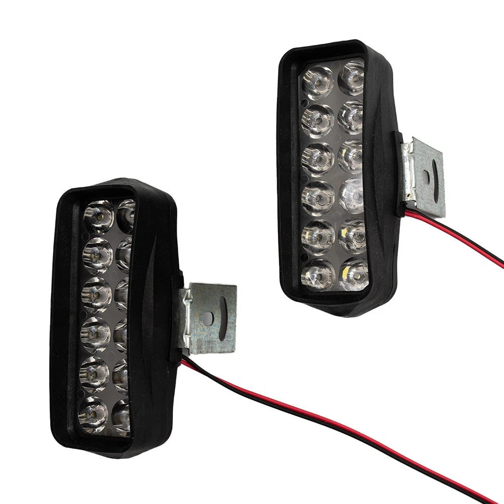 12LED Rearview Mirror Light Indicator for Motorcycle (2400LM, 6000K)