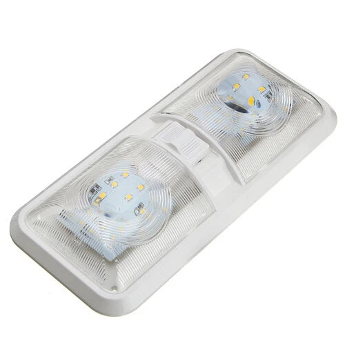 LED Ceiling Light Fixture for RV Camper Trailer (12V)