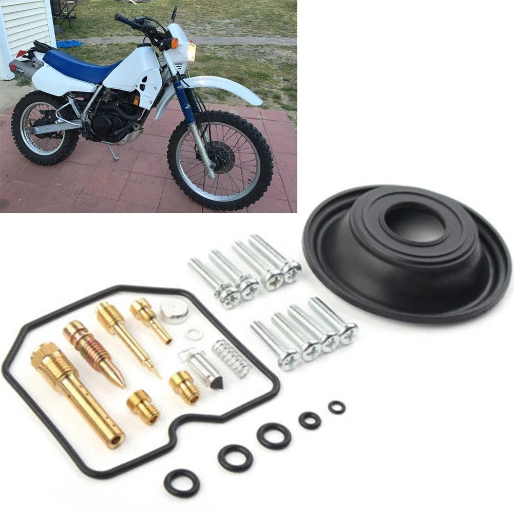Carburetor Rebuild Kit for Kawasaki KLR250 (1987–2002) Rubber