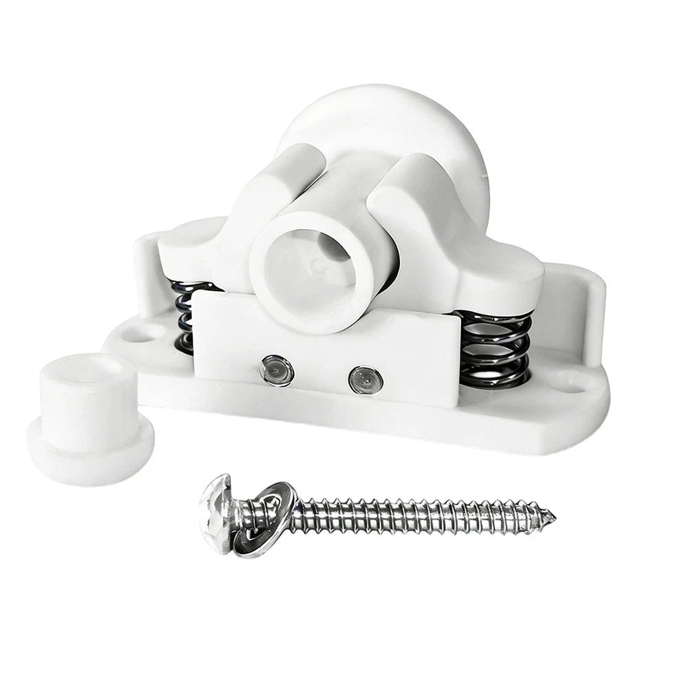 Heavy Duty Nylon Latch for RV Drawer Door with Decorative Cap