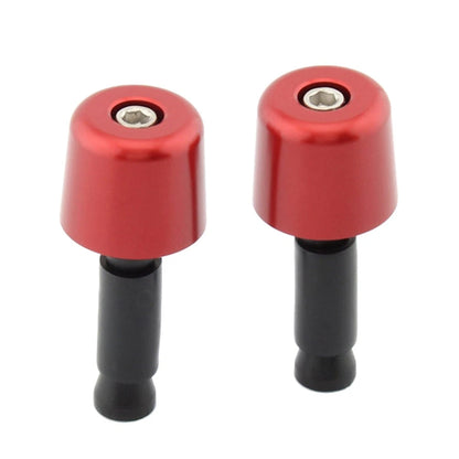 Handlebar Grips for Universal Motorcycle (1in/25.4mm) - Red