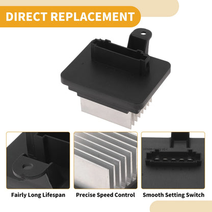 HVAC Blower Motor Resistor No. 1612307980 for Peugeot 308 (2015–2020)