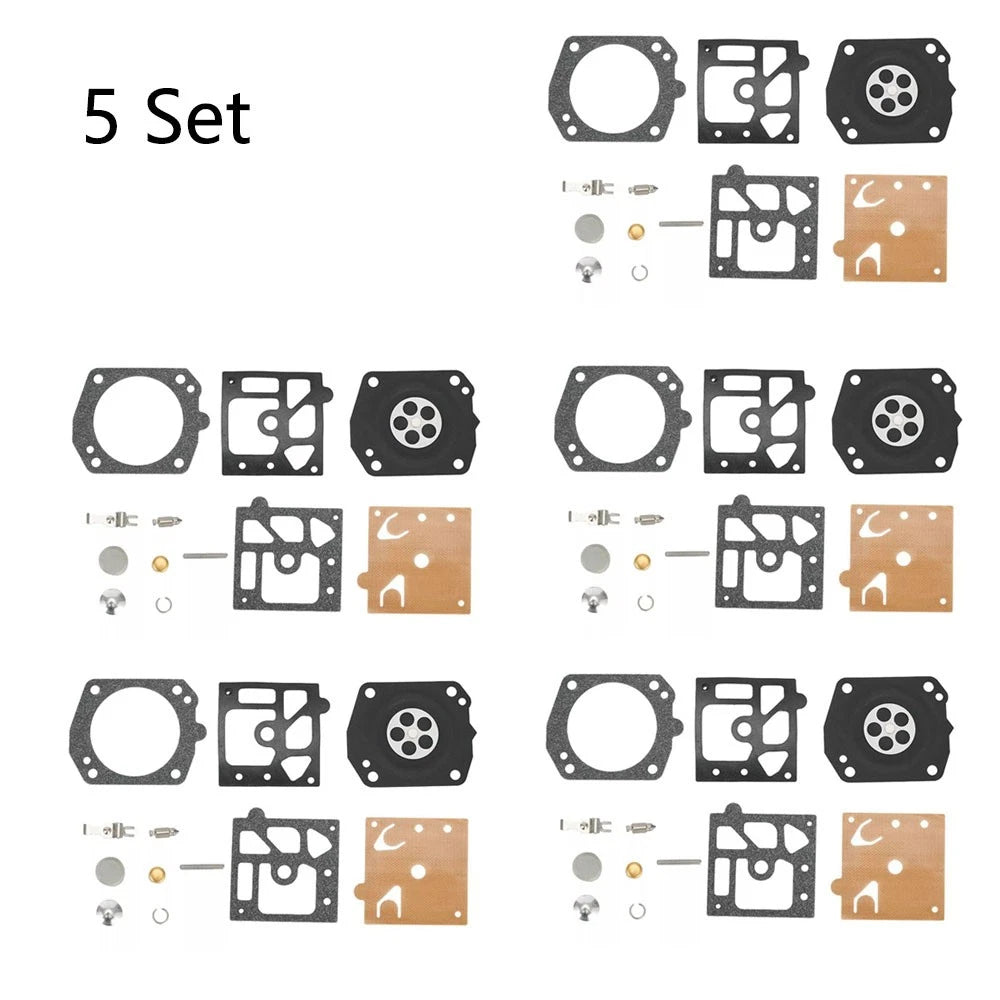 Set of 5 Carburetor Diaphragm Kit for Walbro K22-HDA (Chainsaw)