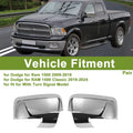 Left Right Side Mirror Cover Cap Replacement Electroplating Color for Dodge (2006–2022)