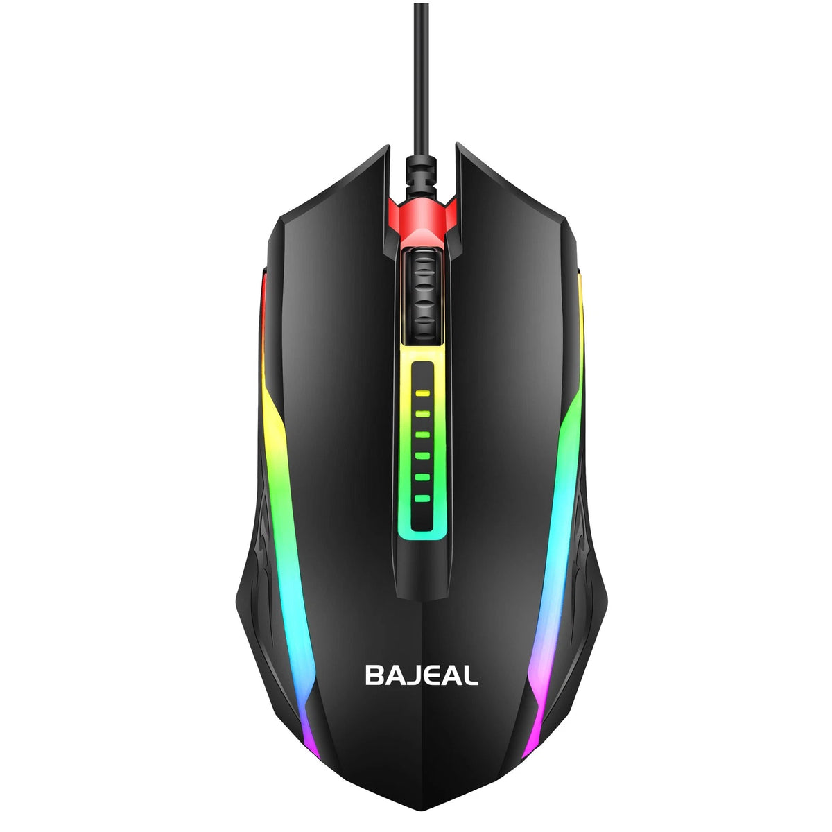 Stylish USB Wired Optical Mouse with Luminous Features