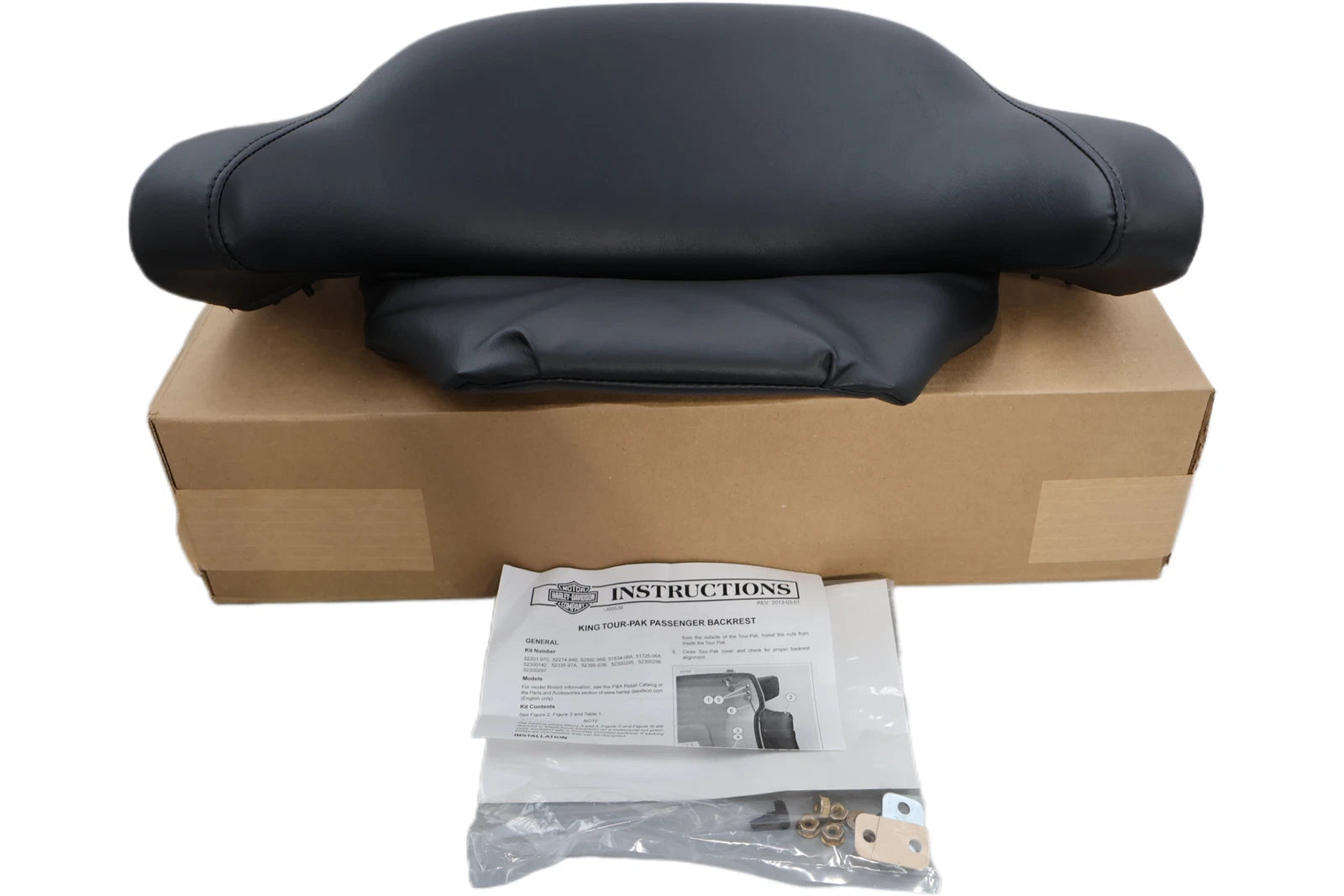 OEM Backrest for Harley-Davidson Touring (1997–2013) 52892-98