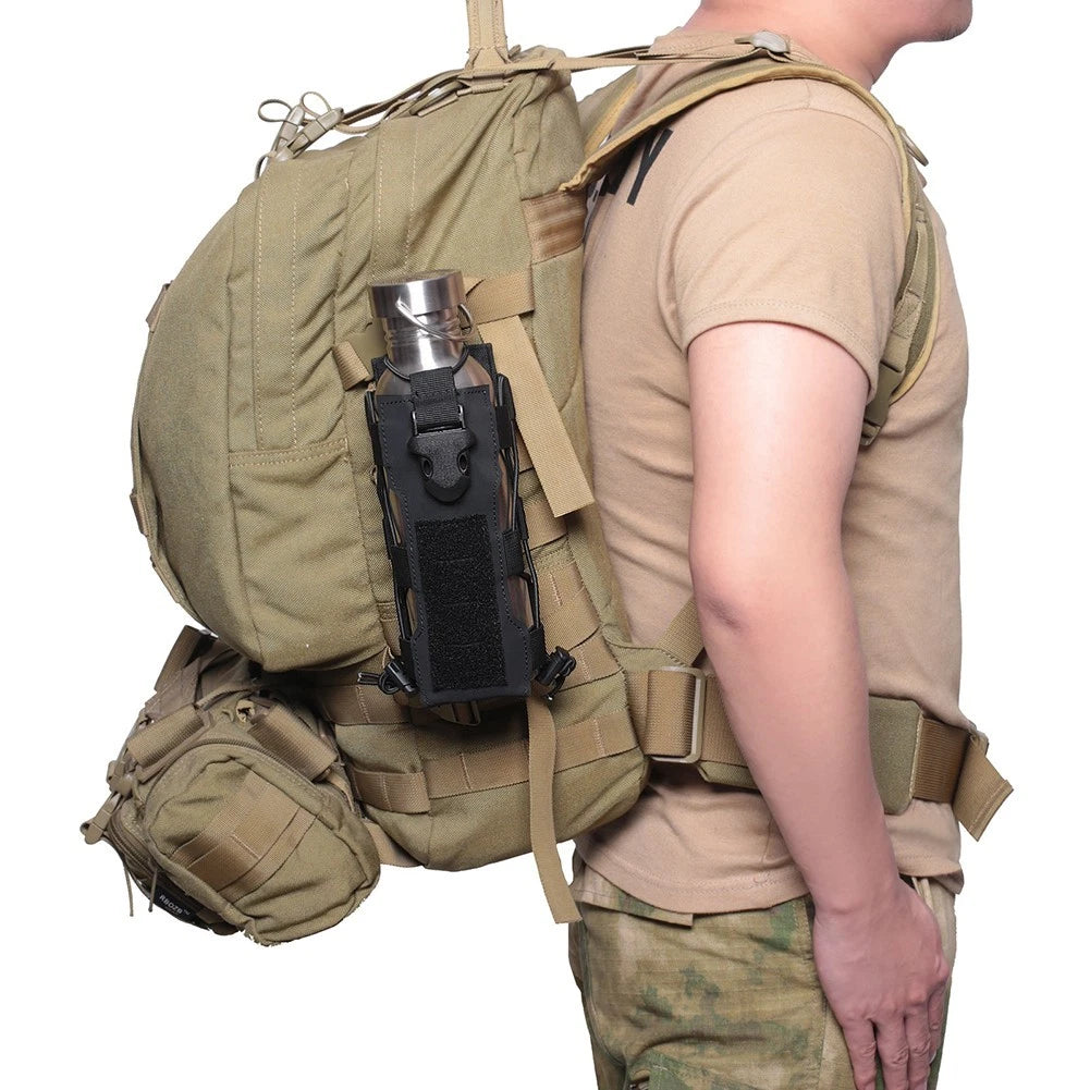 Nylon Molle Pouch for Carrying Water Bottles (Outdoor Activities)