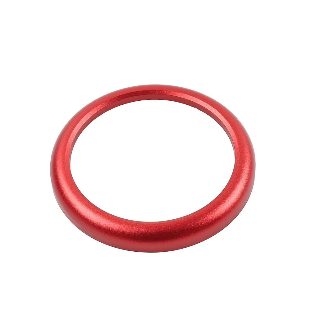Clock Cover Ring for Porsche 911, 718, Boxster, Cayenne, Macan (Red)
