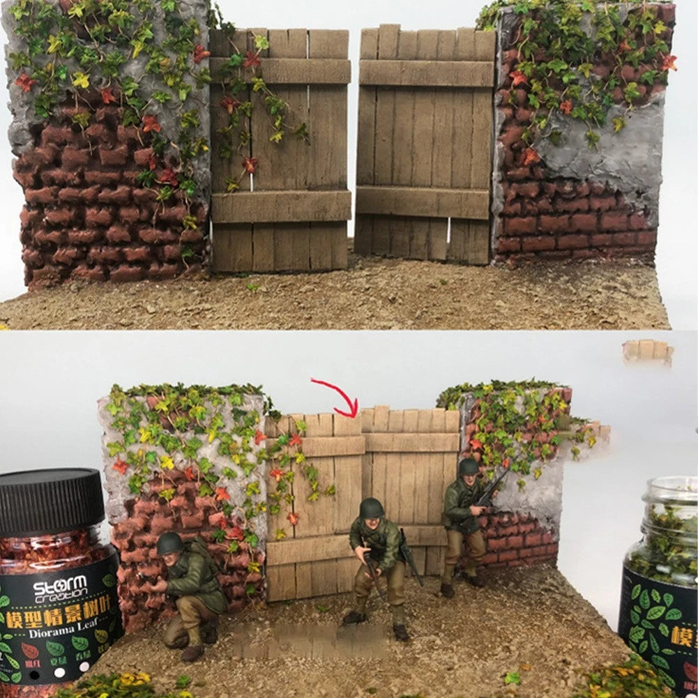 Leaves Tool for DIY Green Layout Sand Table (Miniature)