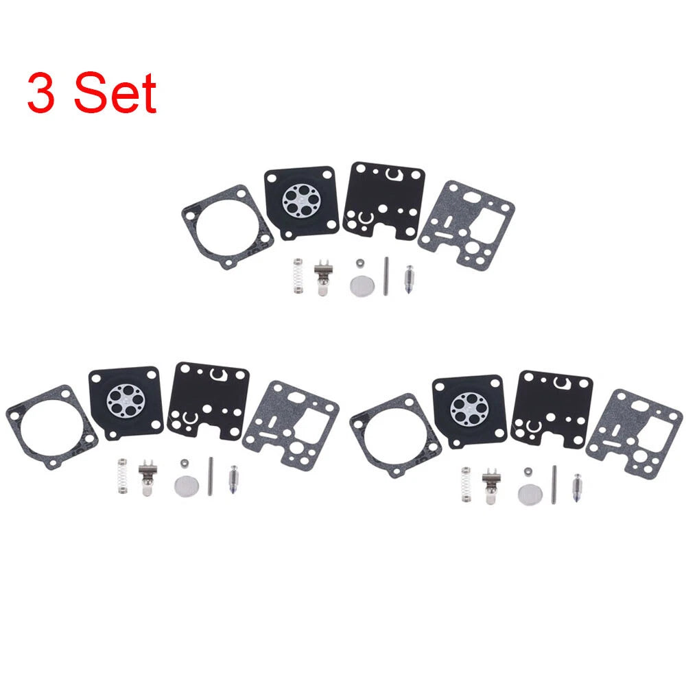 3X Carburetor Rebuild Kit RB-107 for Echo SRM230 SRM231 ES230 ES231 (Zama RB-K66)
