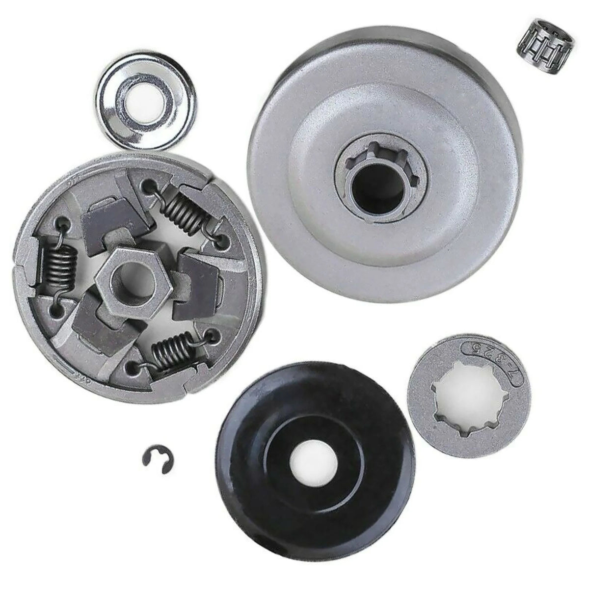 Clutch Drum Washer Rim Sprocket Kit for Stihl 026 MS260 (1990–2009)