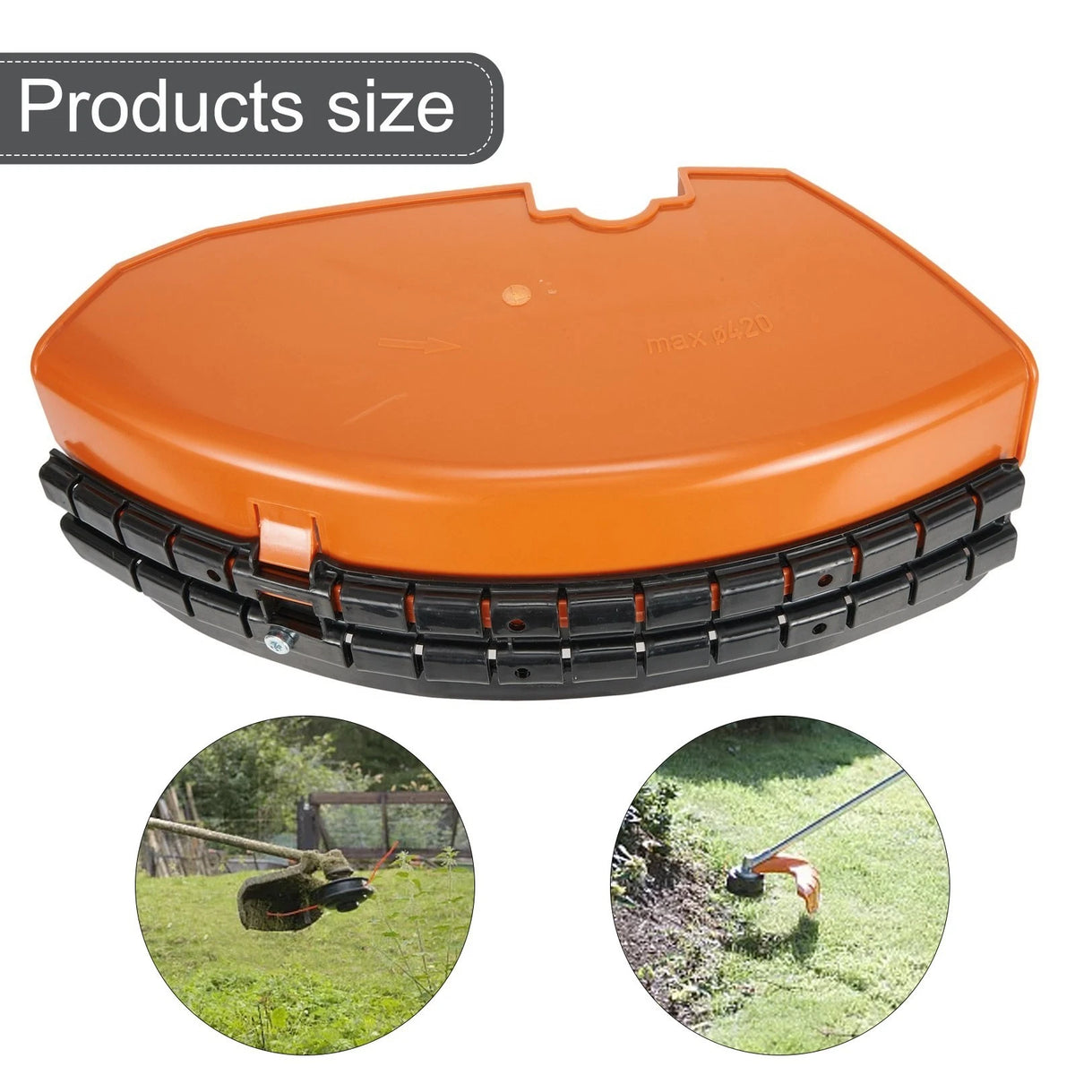 Replaceable Trimmer Guard for (Non Deformation, Wear Resistant)