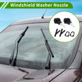 2X Windshield Washer Nozzle with Y Hose Connector for Jeep (2008–2016)