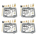4X Carburetor Repair Rebuild Kit for Suzuki GS850G GS850GL GS850GT (1980–1983)