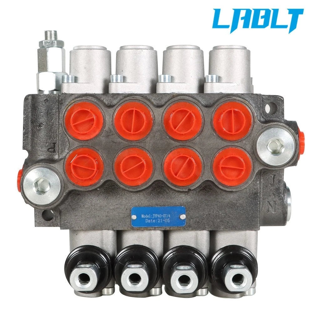 4 Spool Hydraulic Directional Control Valve 11gpm for LABLT